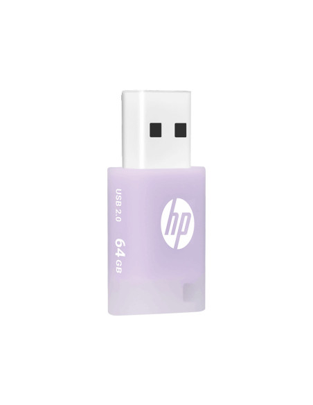 HP v168 unidad flash USB 64 GB USB tipo A 2.0 Lila
