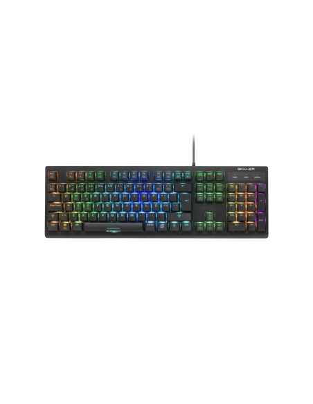 Sharkoon SKILLER SGK30 teclado Juego USB QWERTY Portugués Negro