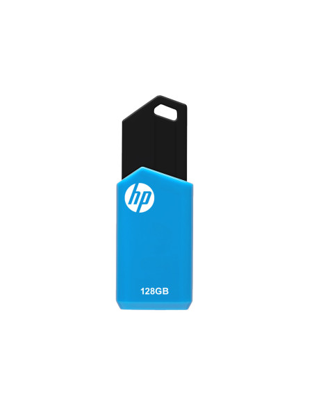 HP v150w unidad flash USB 128 GB USB tipo A 2.0 Negro, Azul