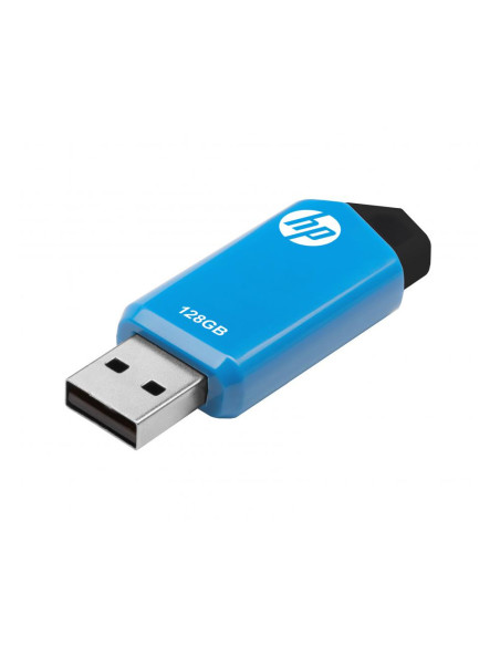HP v150w unidad flash USB 128 GB USB tipo A 2.0 Negro, Azul