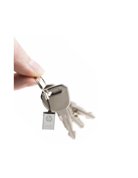 HP v222w unidad flash USB 64 GB USB tipo A 2.0 Plata