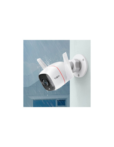 TP-Link Tapo TC65 cámara de vigilancia Bala (forma) Cámara de seguridad IP Exterior 2304 x 1296 Pixeles Techo/pared