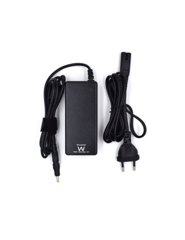 Ewent EW3898 adaptador e inversor de corriente Interior 65 W Negro