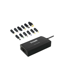 TooQ TQLC-100BS01M adaptador e inversor de corriente Auto/Interior Negro