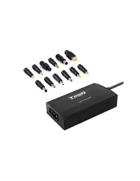 TooQ TQLC-100BS01M adaptador e inversor de corriente Auto/Interior Negro