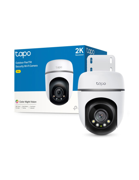 TP-Link Tapo TC41 V2 Esférico Cámara de seguridad IP Interior y exterior 2304 x 1296 Pixeles Techo/Pared/Poste