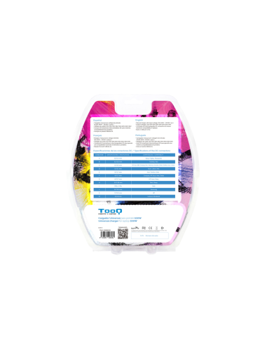 TooQ TQLC-100BS01M adaptador e inversor de corriente Auto/Interior Negro