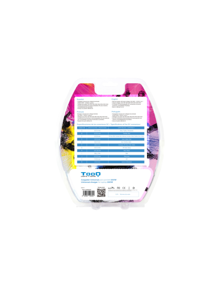 TooQ TQLC-100BS01M adaptador e inversor de corriente Auto/Interior Negro