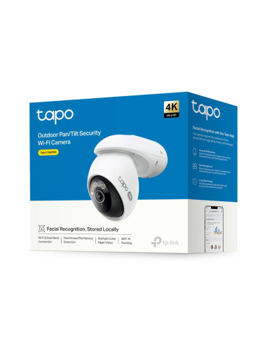 TP-Link Tapo TC46 cámara de vigilancia Esférico Cámara de seguridad IP Interior y exterior 3840 x 2160 Pixeles Techo/Pared/Poste