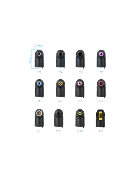 TooQ TQLC-90BS02AT adaptador e inversor de corriente Interior 90 W Negro