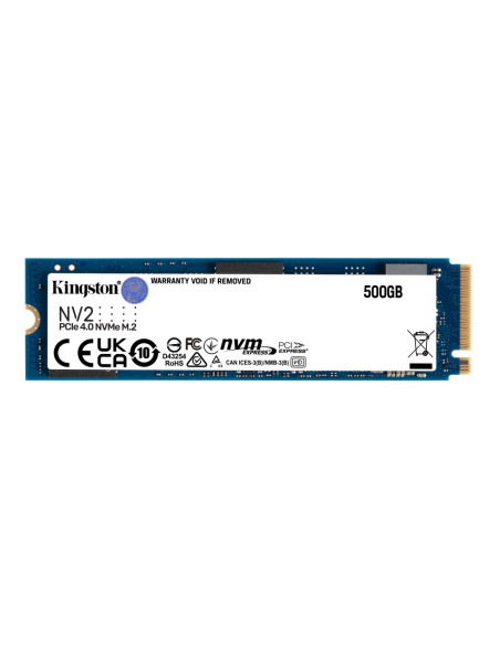 Kingston Technology NV2 500 GB M.2 PCI Express 4.0 NVMe 3D NAND