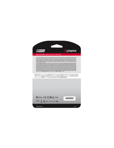 Kingston Technology A400 240 GB 2.5" Serial ATA III TLC