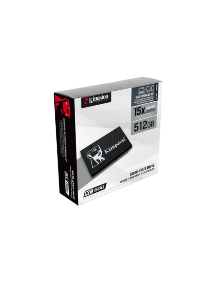 Kingston Technology Disco SSD KC600 SATA3 2,5" de 512 G