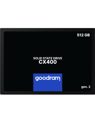 Goodram CX400 gen.2 512 GB 2.5" Serial ATA III 3D TLC NAND