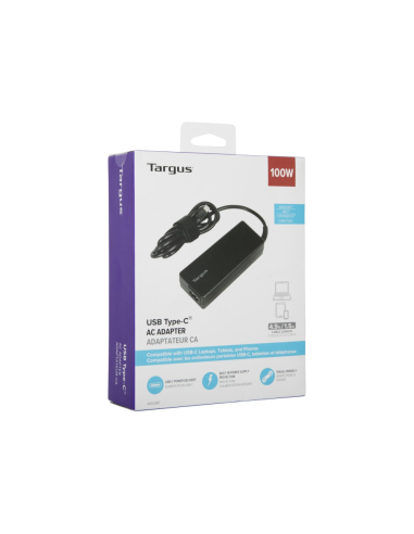 Targus APA108EU adaptador e inversor de corriente Interior 100 W Negro