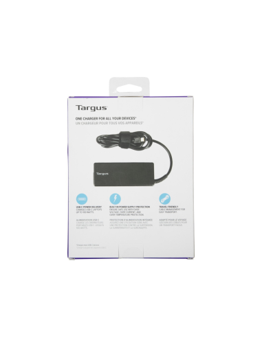 Targus APA108EU adaptador e inversor de corriente Interior 100 W Negro