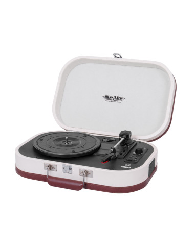 Trevi TT 1020 BT Tocadiscos de tracción directa Beige Semiautomático