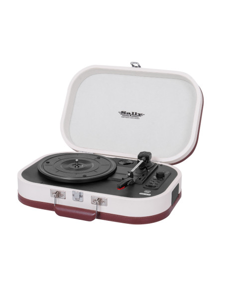 Trevi TT 1020 BT Tocadiscos de tracción directa Beige Semiautomático