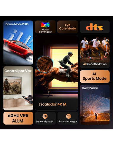 Hisense 65A6Q Televisor 165,1 cm (65") 4K Ultra HD Smart TV Wifi Negro 330 cd / m²