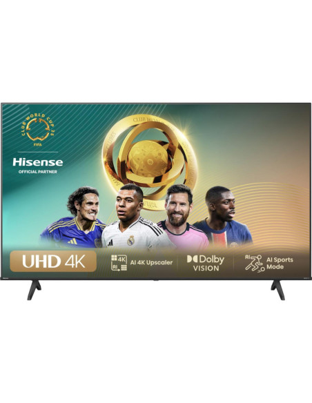Hisense 65A6N 165,1 cm (65") 4K Ultra HD Smart TV Wifi Negro 300 cd / m²