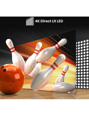 Hisense 65A6N 165,1 cm (65") 4K Ultra HD Smart TV Wifi Negro 300 cd / m²