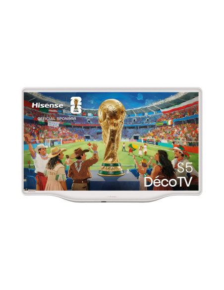 Hisense 43S5Q Televisor 109,2 cm (43") 4K Ultra HD Smart TV Wifi Plata, Blanco