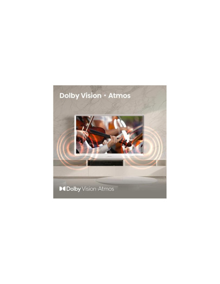 Hisense 43S5Q Televisor 109,2 cm (43") 4K Ultra HD Smart TV Wifi Plata, Blanco