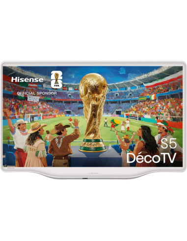 Hisense 32S5Q 81,3 cm (32") Full HD Smart TV Wifi Plata, Blanco