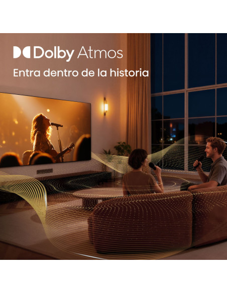 Hisense 40A5S 101,6 cm (40") Full HD Smart TV Wifi Negro 250 cd / m²