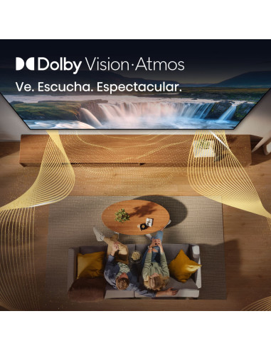 Hisense 75E7S Televisor 190,5 cm (75") 4K Ultra HD Smart TV Wifi Negro