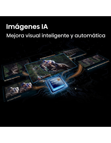 Hisense 55E7S PRO Televisor 139,7 cm (55") UHD+ Smart TV Wifi Negro 350 cd / m²