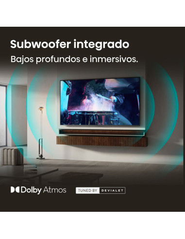 Hisense 75E8S Televisor 190,5 cm (75") 4K Ultra HD Smart TV Wifi Gris 400 cd / m²