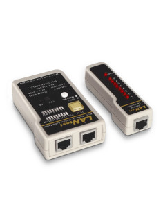 AISENS A142-0314 comprobador de cables de red Comprobador de cables UTP/STP Negro, Gris