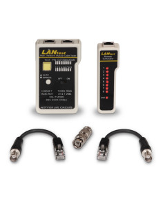AISENS A142-0314 comprobador de cables de red Comprobador de cables UTP/STP Negro, Gris 2