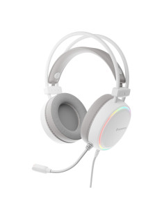 GENESIS NSG-2308 auricular y casco Auriculares Alámbrico Diadema Juego USB tipo A Blanco 2