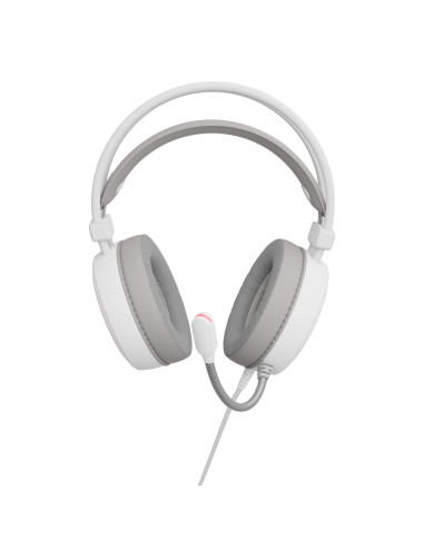 GENESIS NSG-2308 auricular y casco Auriculares Alámbrico Diadema Juego USB tipo A Blanco