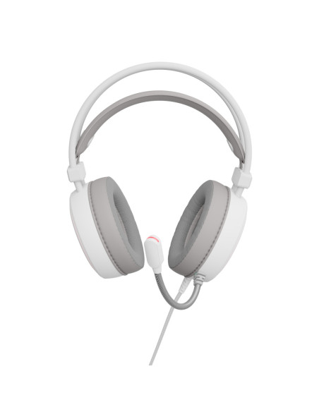 GENESIS NSG-2308 auricular y casco Auriculares Alámbrico Diadema Juego USB tipo A Blanco