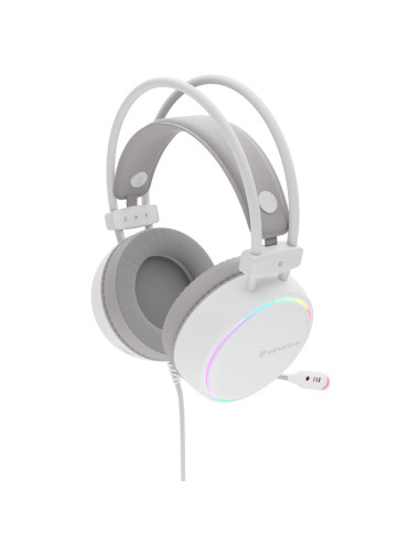 GENESIS NSG-2308 auricular y casco Auriculares Alámbrico Diadema Juego USB tipo A Blanco