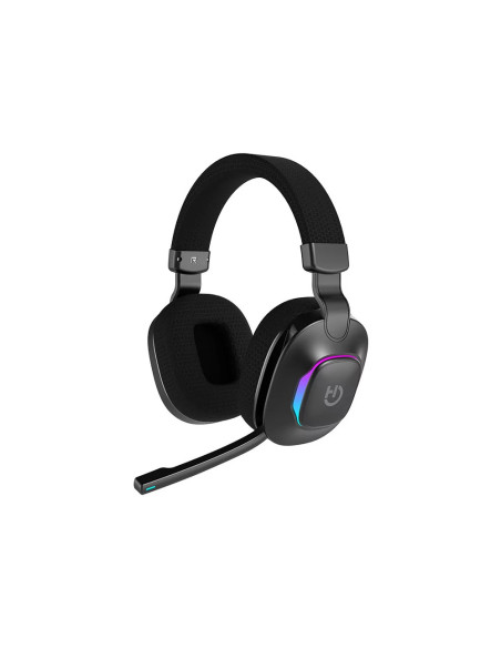 Hiditec VORTEX Auriculares Inalámbrico y alámbrico Diadema Juego USB Tipo C Bluetooth Negro