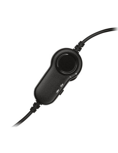 Logitech 981-000589 auricular y casco Auriculares Alámbrico Diadema Oficina/Centro de llamadas Negro