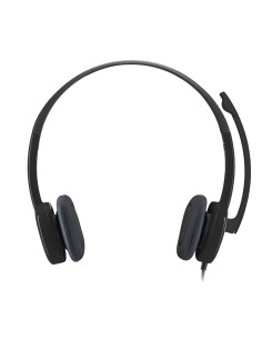 Logitech 981-000589 auricular y casco Auriculares Alámbrico Diadema Oficina/Centro de llamadas Negro 2