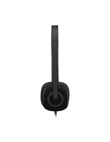 Logitech 981-000589 auricular y casco Auriculares Alámbrico Diadema Oficina/Centro de llamadas Negro
