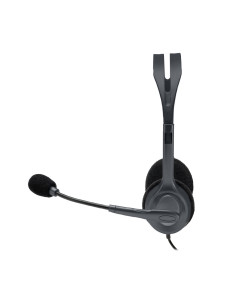Logitech 981-000593 auricular y casco Auriculares Alámbrico Diadema Oficina/Centro de llamadas Negro 2