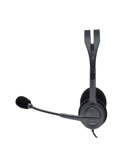 Logitech 981-000593 auricular y casco Auriculares Alámbrico Diadema Oficina/Centro de llamadas Negro