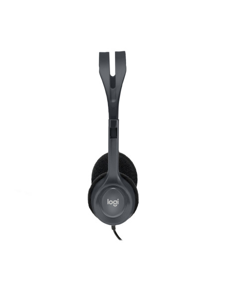 Logitech 981-000593 auricular y casco Auriculares Alámbrico Diadema Oficina/Centro de llamadas Negro