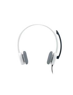 Logitech 981-000350 auricular y casco Auriculares Alámbrico Diadema Oficina/Centro de llamadas Blanco