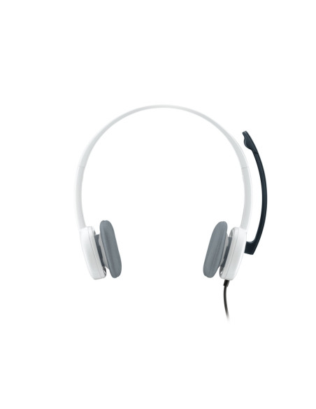 Logitech 981-000350 auricular y casco Auriculares Alámbrico Diadema Oficina/Centro de llamadas Blanco