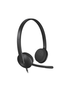 Logitech 981-000475 auricular y casco Auriculares Alámbrico Diadema Oficina/Centro de llamadas USB tipo A Negro