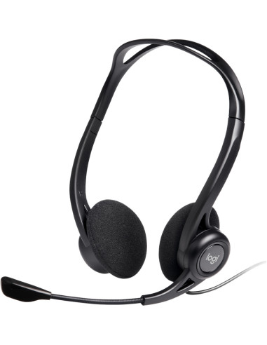 Logitech 981-000100 auricular y casco Auriculares Alámbrico Diadema Llamadas/Música USB tipo A Negro
