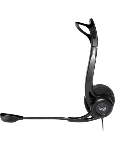Logitech 981-000100 auricular y casco Auriculares Alámbrico Diadema Llamadas/Música USB tipo A Negro
